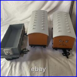 Lionel 1994 Thomas & Friends Large G Scale Train Engine Car Set Face Change