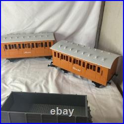 Lionel 1994 Thomas & Friends Large G Scale Train Engine Car Set Face Change