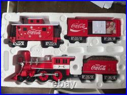 Lionel 711488 G Gauge Coca-Cola Train Set 4 Piece with Track Battery New Open Box