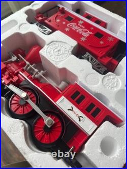 Lionel 711488 G Gauge Coca-Cola Train Set 4 Piece with Track Battery New Open Box