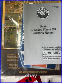 Lionel 711488 G Gauge Coca-Cola Train Set 4 Piece with Track Battery New Open Box