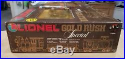 Lionel 8-81000 Gold Rush Special Ready To Run Large Scale Train Set Brand New