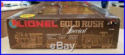Lionel 8-81000 Gold Rush Special Ready To Run Large Scale Train Set Brand New