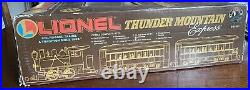 Lionel 8-81001 The Thunder Mountain Express G Gauge Steam Train Set Sealed