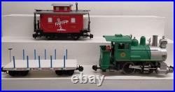 Lionel 8-81004 G Scale North Pole Railroad Steam Train Set/Box