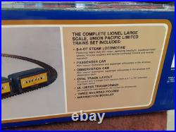 Lionel 8-81006 Union Pacific Passenger Train set G SCALE