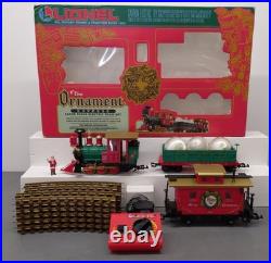 Lionel 8-81017 G Gauge Christmas The Ornament Express Steam Train Set EX/Box