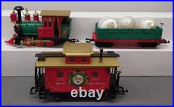 Lionel 8-81017 G Gauge Christmas The Ornament Express Steam Train Set EX/Box