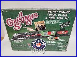 Lionel A Christmas Story G Gauge Train and Boxcar Set Tested, Working Free S&H