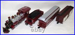 Lionel Bachmann SuperChief G Scale Locomotive, Tender + 2 Cars Electric Train
