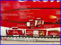Lionel COCA COLA Train Set Christmas Model G Gauge 7-11488 NEW Rare 2014 Santa
