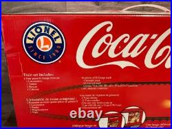 Lionel COCA COLA Train Set Christmas Model G Gauge 7-11488 NEW Rare 2014 Santa