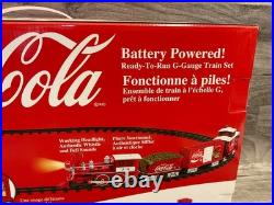 Lionel COCA COLA Train Set Christmas Model G Gauge 7-11488 NEW Rare 2014 Santa