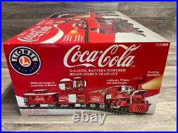 Lionel COCA COLA Train Set Christmas Model G Gauge 7-11488 NEW Rare 2014 Santa