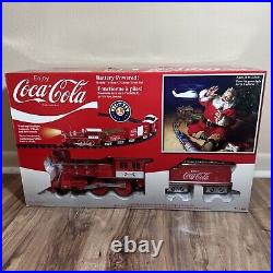 Lionel Coca Cola Christmas Train Set G Gauge 2014 Brand New in Box Lights Sounds