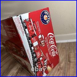 Lionel Coca Cola Christmas Train Set G Gauge 2014 Brand New in Box Lights Sounds