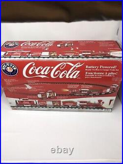 Lionel Coca Cola Collection Christmas Train Set G Gauge 2014