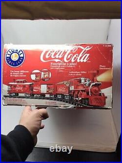 Lionel Coca Cola Collection Christmas Train Set G Gauge 2014