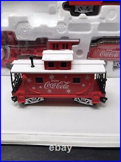 Lionel Coca Cola Collection Christmas Train Set G Gauge 2014