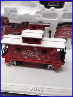 Lionel Coca Cola Collection Christmas Train Set G Gauge 2014