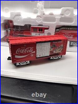 Lionel Coca Cola Collection Christmas Train Set G Gauge 2014