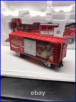 Lionel Coca Cola Collection Christmas Train Set G Gauge 2014