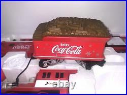 Lionel Coca-Cola G-Gauge Collectible Holiday Train Set Missing Remote