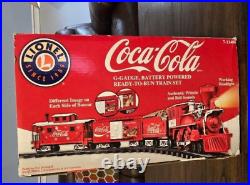 Lionel Coca Cola Train Set G Gauge 2015