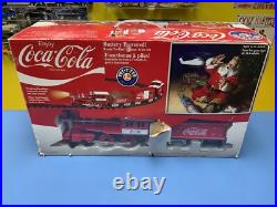 Lionel Coca Cola Train Set G Gauge 7-11488 Pre-owned Tested Working