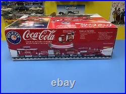 Lionel Coca Cola Train Set G Gauge 7-11488 Pre-owned Tested Working