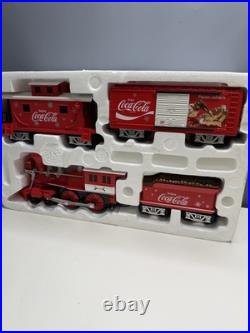 Lionel Coca Cola Train Set G Gauge Holiday Train 7-11488