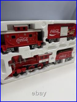 Lionel Coca Cola Train Set G Gauge Holiday Train 7-11488
