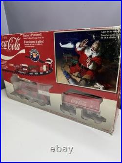 Lionel Coca Cola Train Set G Gauge Holiday Train 7-11488