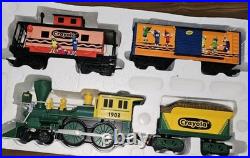 Lionel Crayola G-Gauge Battery Powered Train Freight Set in Box With Xtr Train