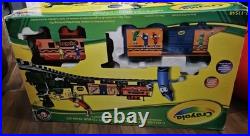 Lionel Crayola G-Gauge Battery Powered Train Freight Set in Box With Xtr Train