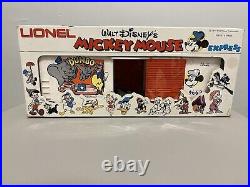 Lionel Disney 1977 Mickey Mouse Express 15-piece O/027-g Train Set Used In Box