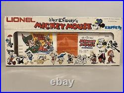 Lionel Disney 1977 Mickey Mouse Express 15-piece O/027-g Train Set Used In Box