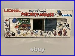 Lionel Disney 1977 Mickey Mouse Express 15-piece O/027-g Train Set Used In Box