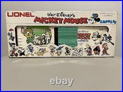 Lionel Disney 1977 Mickey Mouse Express 15-piece O/027-g Train Set Used In Box