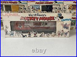 Lionel Disney 1977 Mickey Mouse Express 15-piece O/027-g Train Set Used In Box