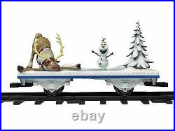 Lionel Disney's Frozen Battery-powered Model Train Set Ready to Play wtih Rem