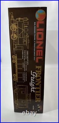 Lionel Frontier Freight 8-81002 Large Scale G Train Set NEW SEALED Christmas B