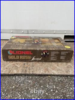 Lionel GOLD RUSH SPECIAL 8-81000 G Gauge Steam Freight Train Lionel GOLD RUSH SPECIAL 8-81000 G Gauge Steam Freight Train