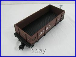 Lionel G Scale Gold Rush Special Denver Rio Grande 0-6-0 Locomotive Starter Set
