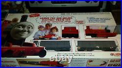 Lionel G Scale James The Red Engine Electric Train Set-2 Troublesome Trucks Vg