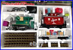 Lionel G Scale North Pole Railroad Train Set 8-81004 Tested & Working