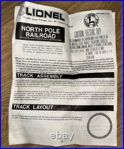 Lionel G Scale North Pole Railroad Train Set 8-81004 Tested & Working