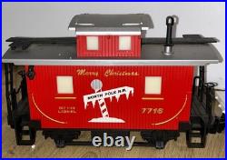 Lionel G Scale North Pole Railroad Train Set 8-81004 Tested & Working