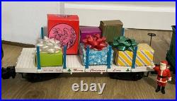 Lionel G Scale North Pole Railroad Train Set 8-81004 Tested & Working