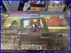 Lionel Gold Rush Special Denver & Rio Grande 0-6-0 Train G-Scale 8-81000 WORKS